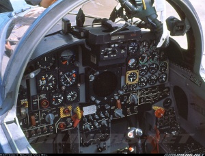 Visual kokpit F-5E Tiger II