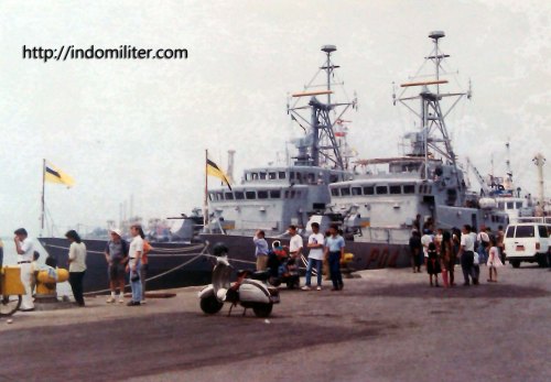 Animo masyarakat pada kedua kapal saat Arung Samudra 1995