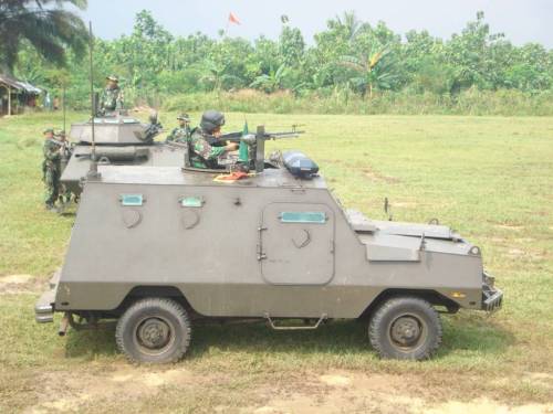 Commando Ranger milik Paspamres mengandalkan M-60.