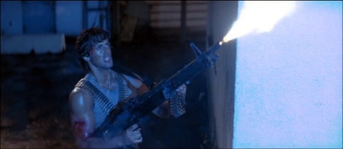 Sekuel pertama Rambo "First Blood," menjadikan popularitas M-60 meroket dipasaran.