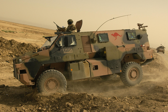 Bushmaster Australia di Afghanistan.