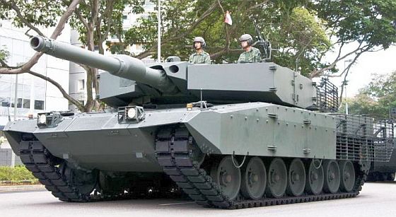 Leopard 2 A4S Evo Singapura